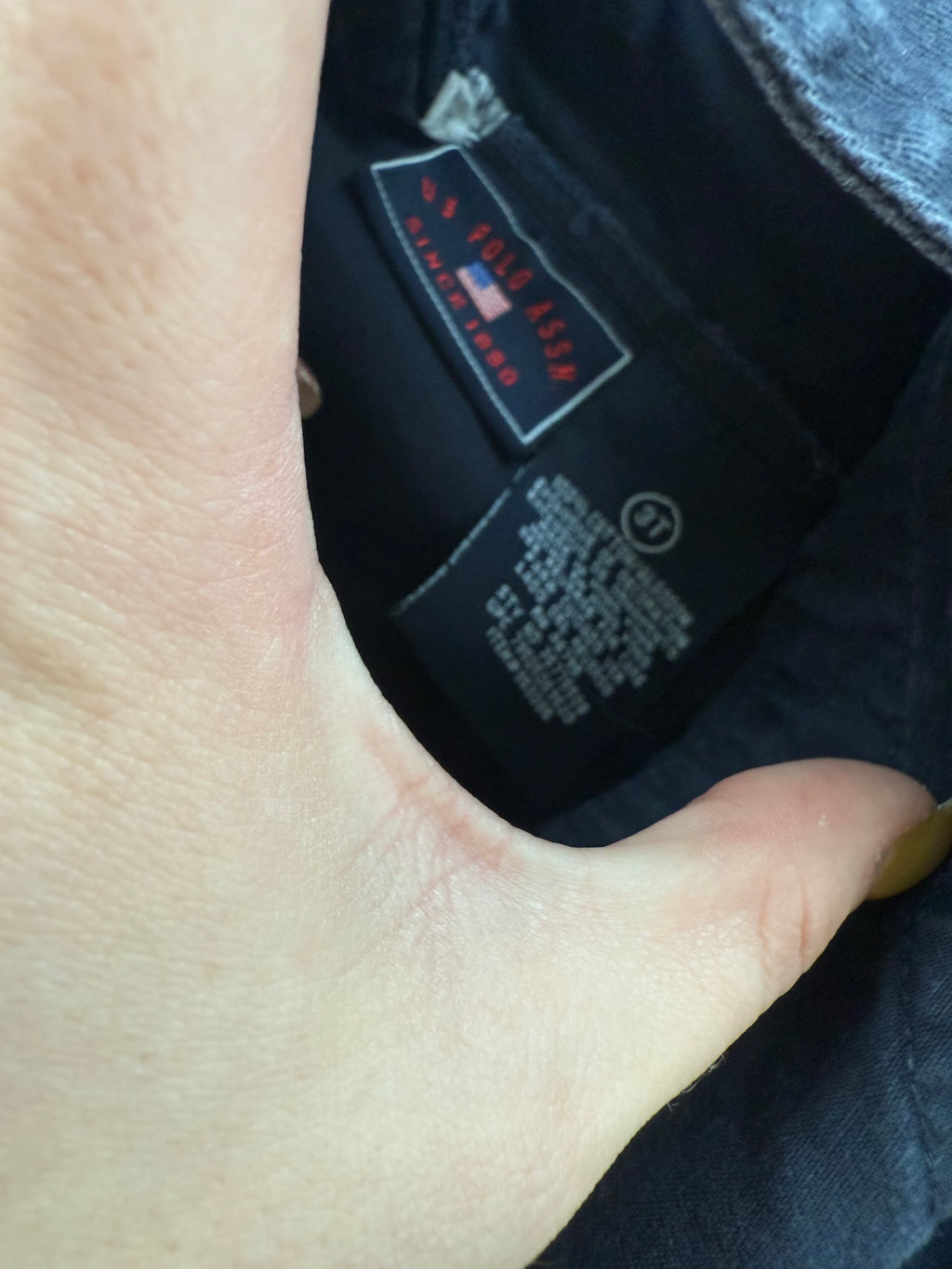 Y2K US Polo Assn. Navy Flag Overalls