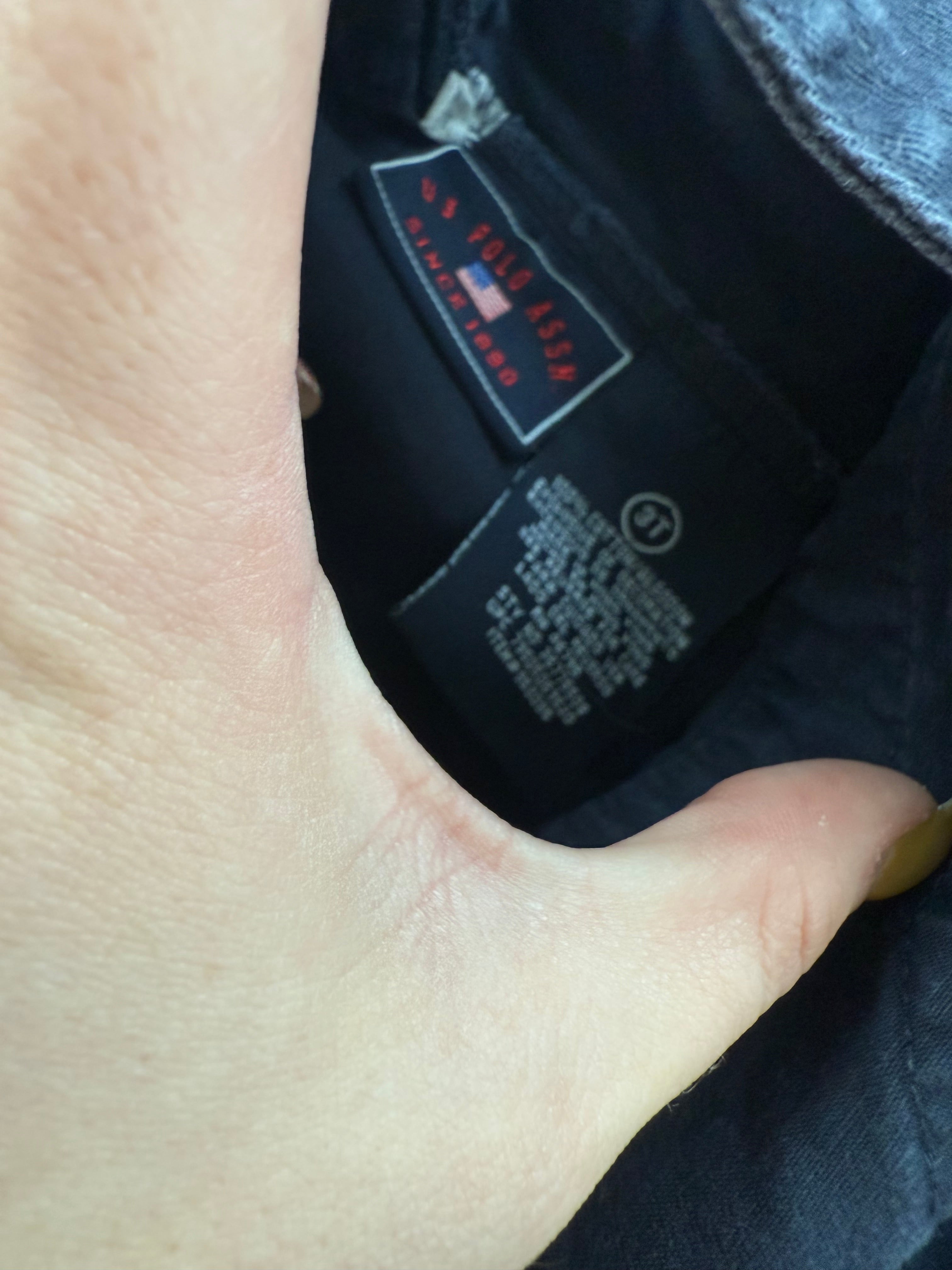 Y2K US Polo Assn. Navy Flag Overalls