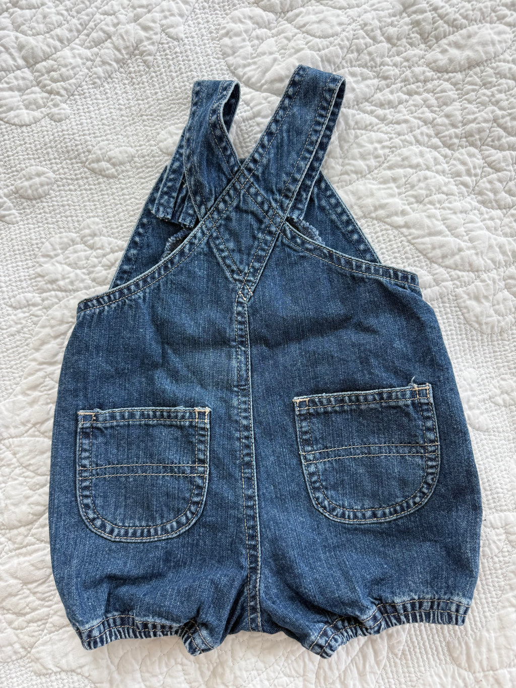Y2K Old Navy American Denim Bubble Shortalls