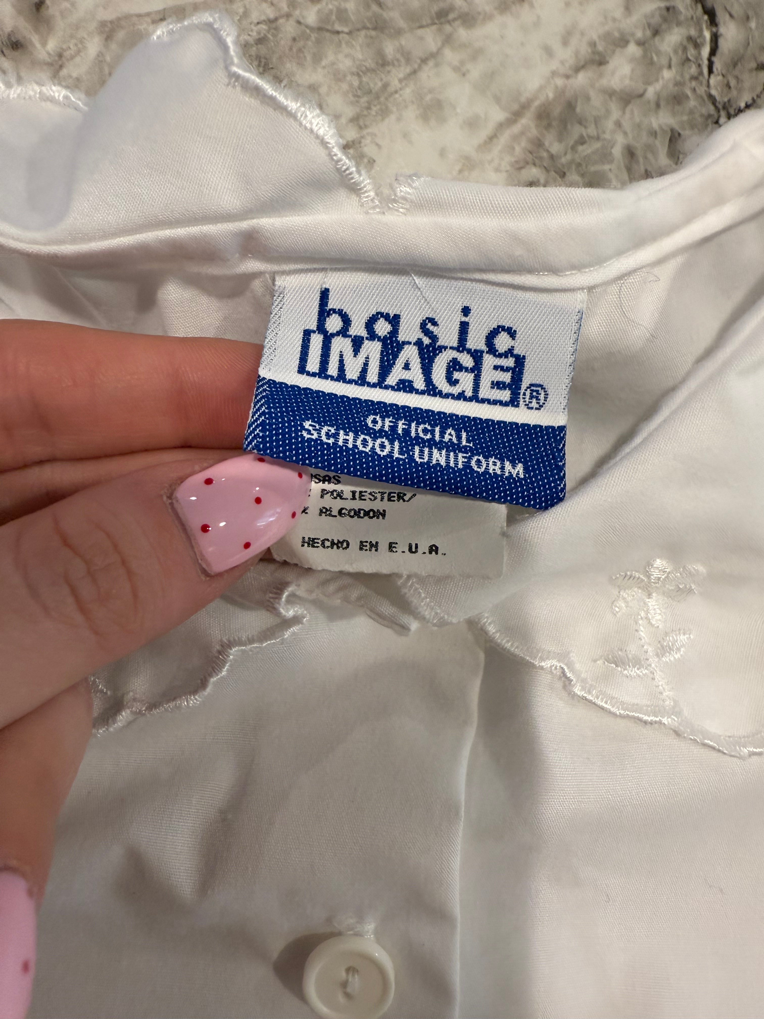 Vintage White Blouse