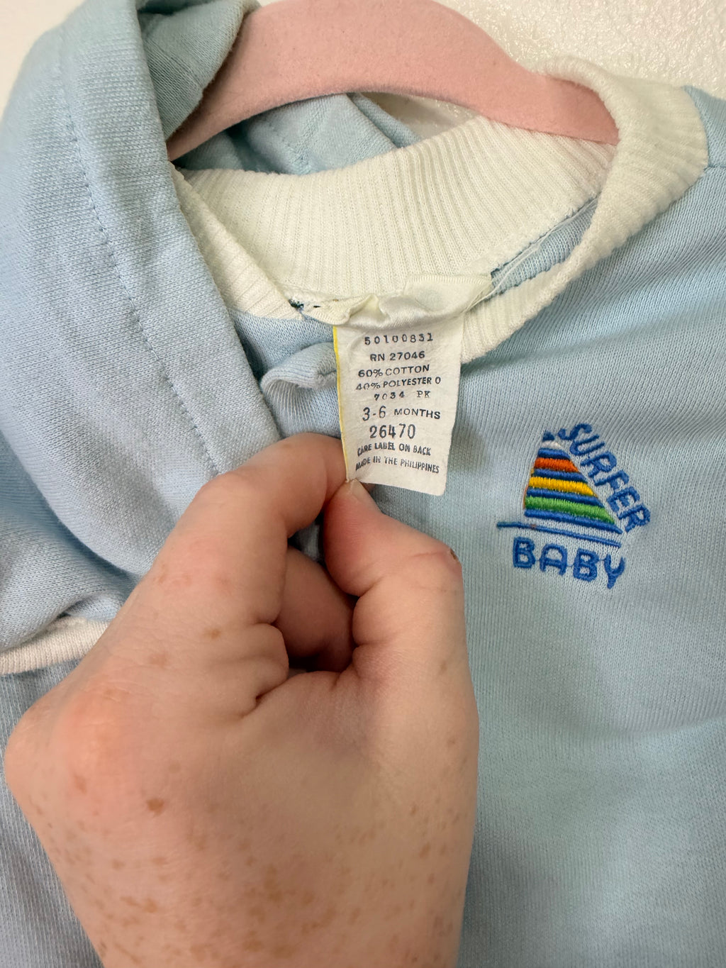 Vintage Surfer Baby Set