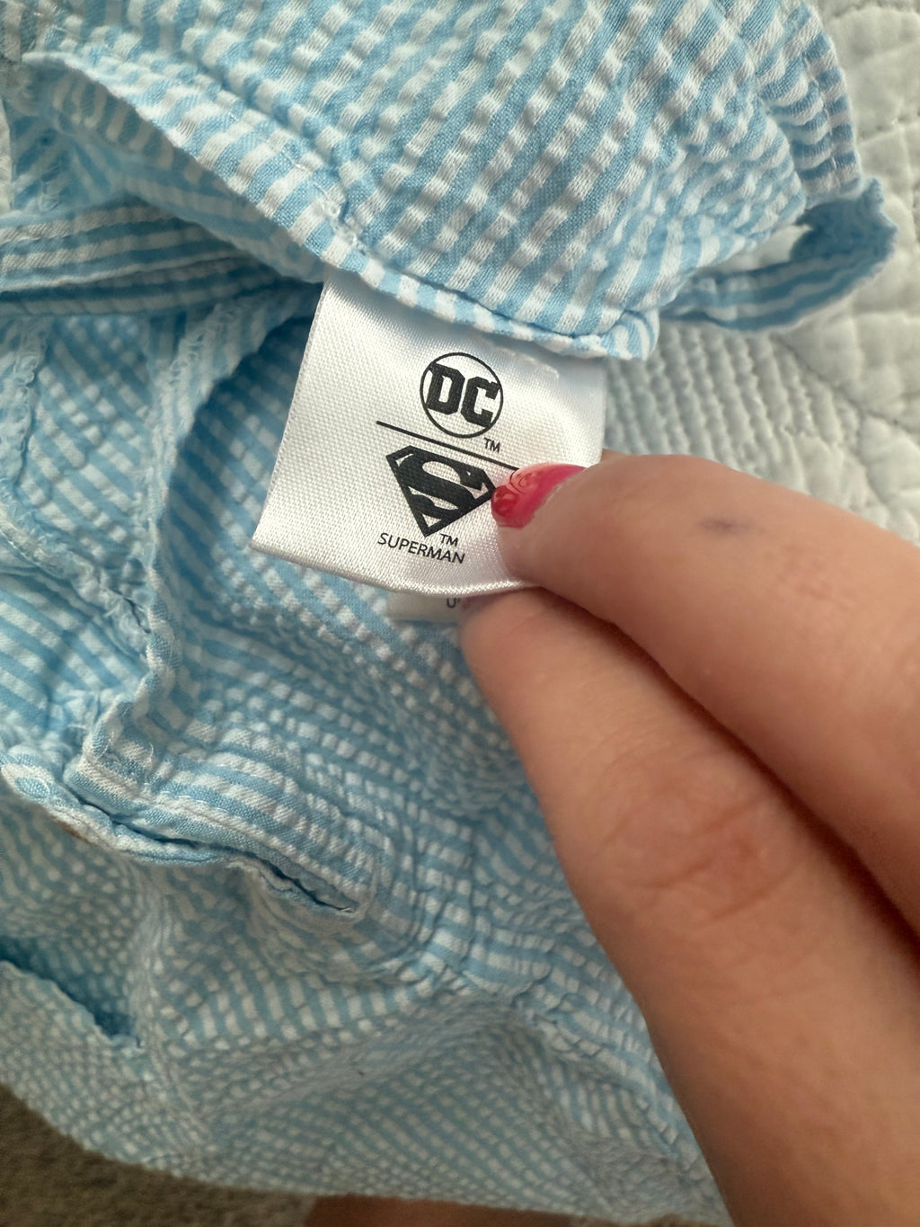 Y2K DC Comics Superman Overalls
