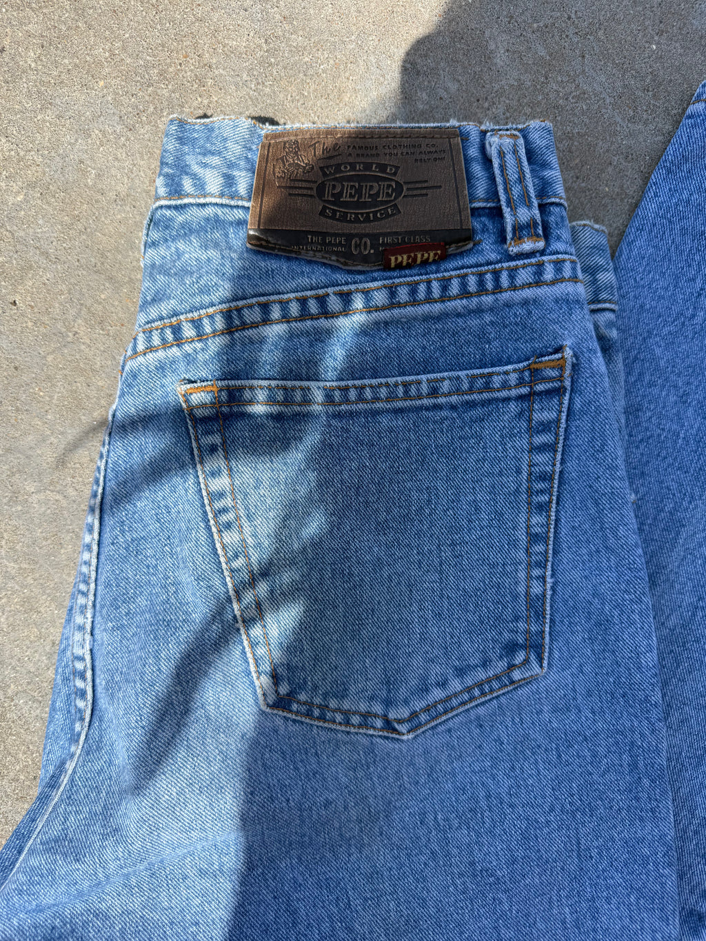 Vintage World Pepe Service Jeans