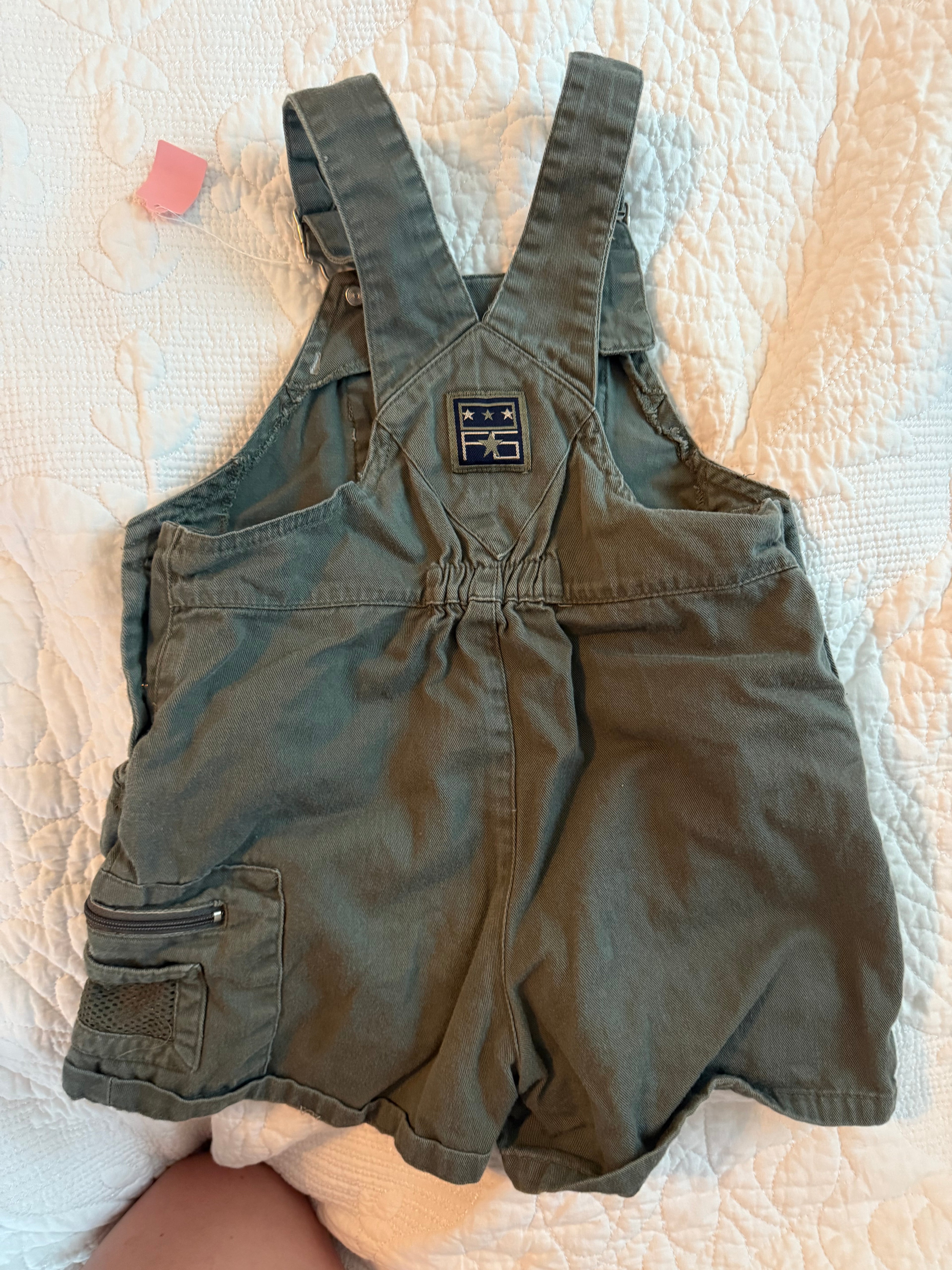 Vintage Faded Glory Cargo Overalls
