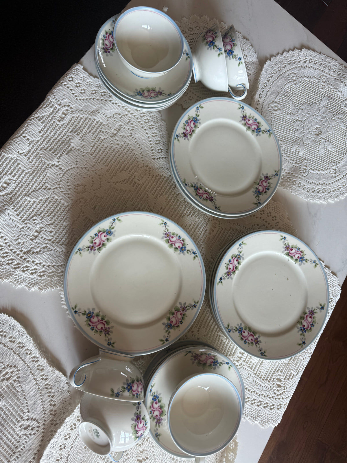 Vintage Edelstein Bavaria Dinnerware Set • 34pc