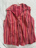 Vintage St. John’s Bay Striped Pinks Tank