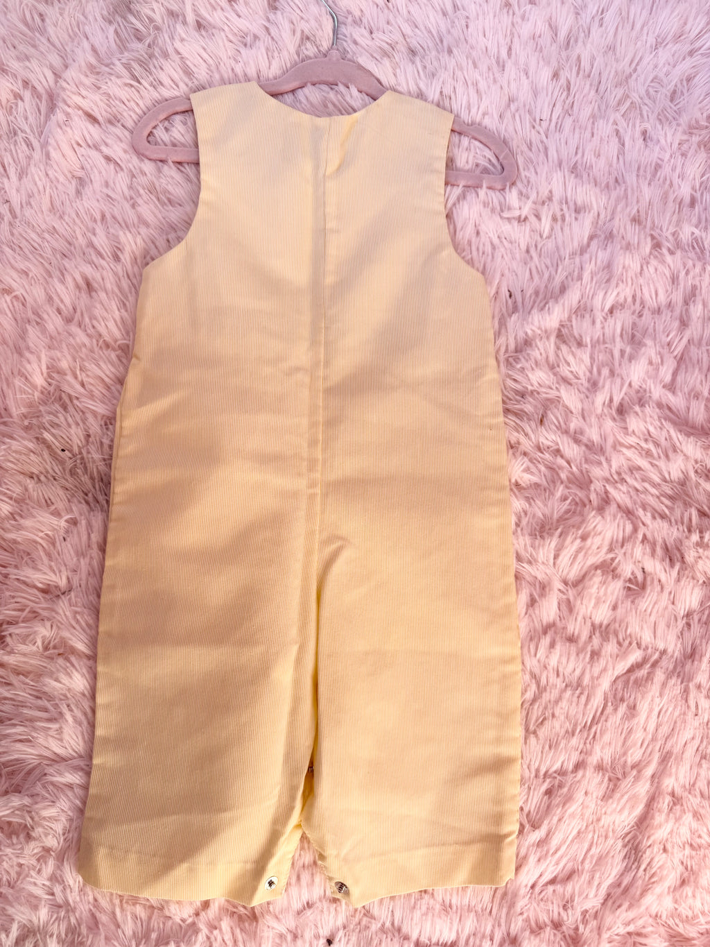 Vintage Rocking Horse Plated Yellow Jumper