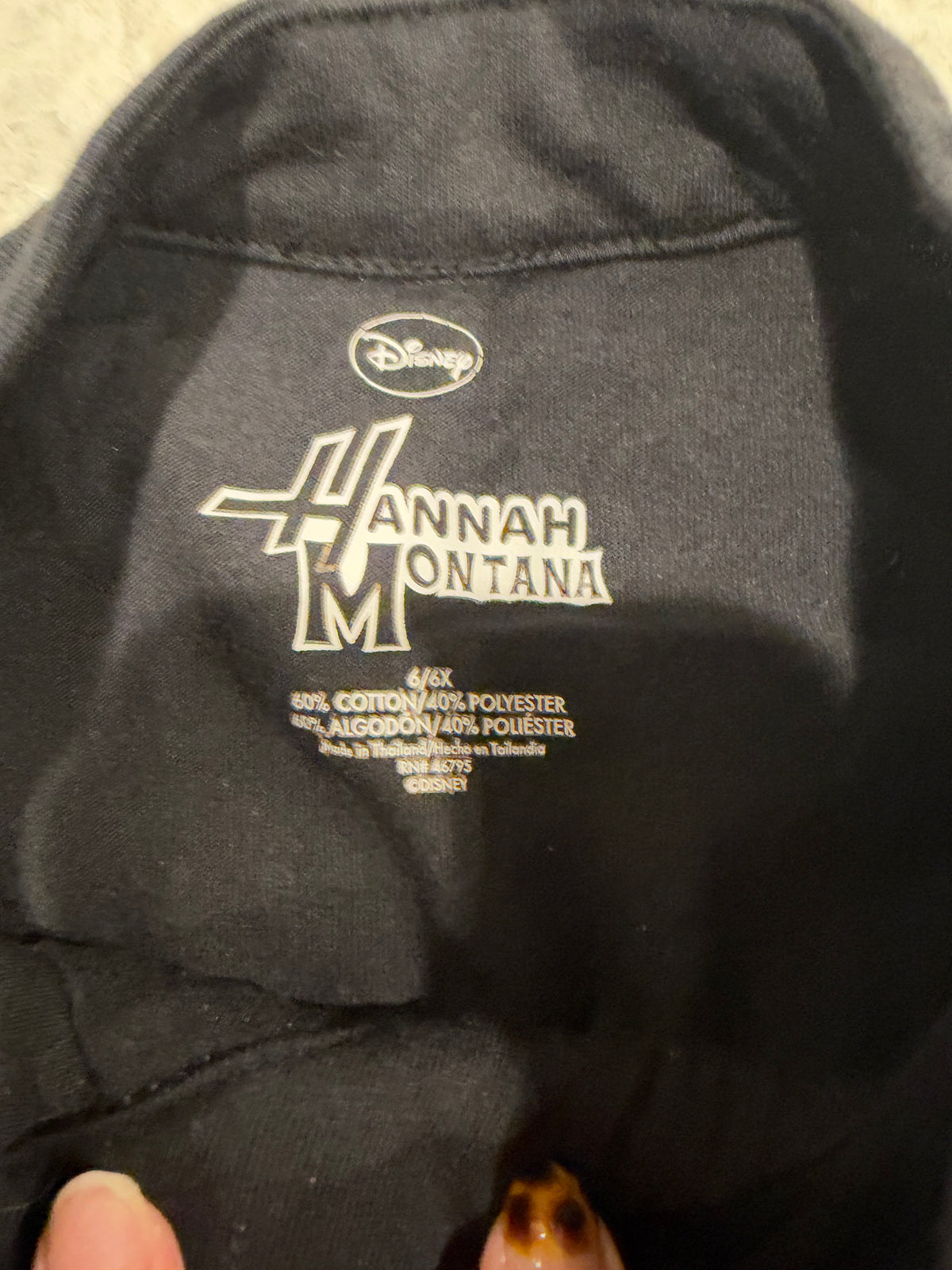 Y2K Hannah Montana Top