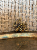Antique Brass Spider Trinket