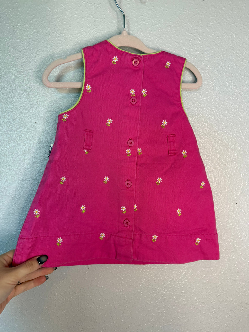 Vintage OshKosh Pink Floral Dress