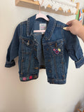 Y2K Denim Jacket with Embroidery