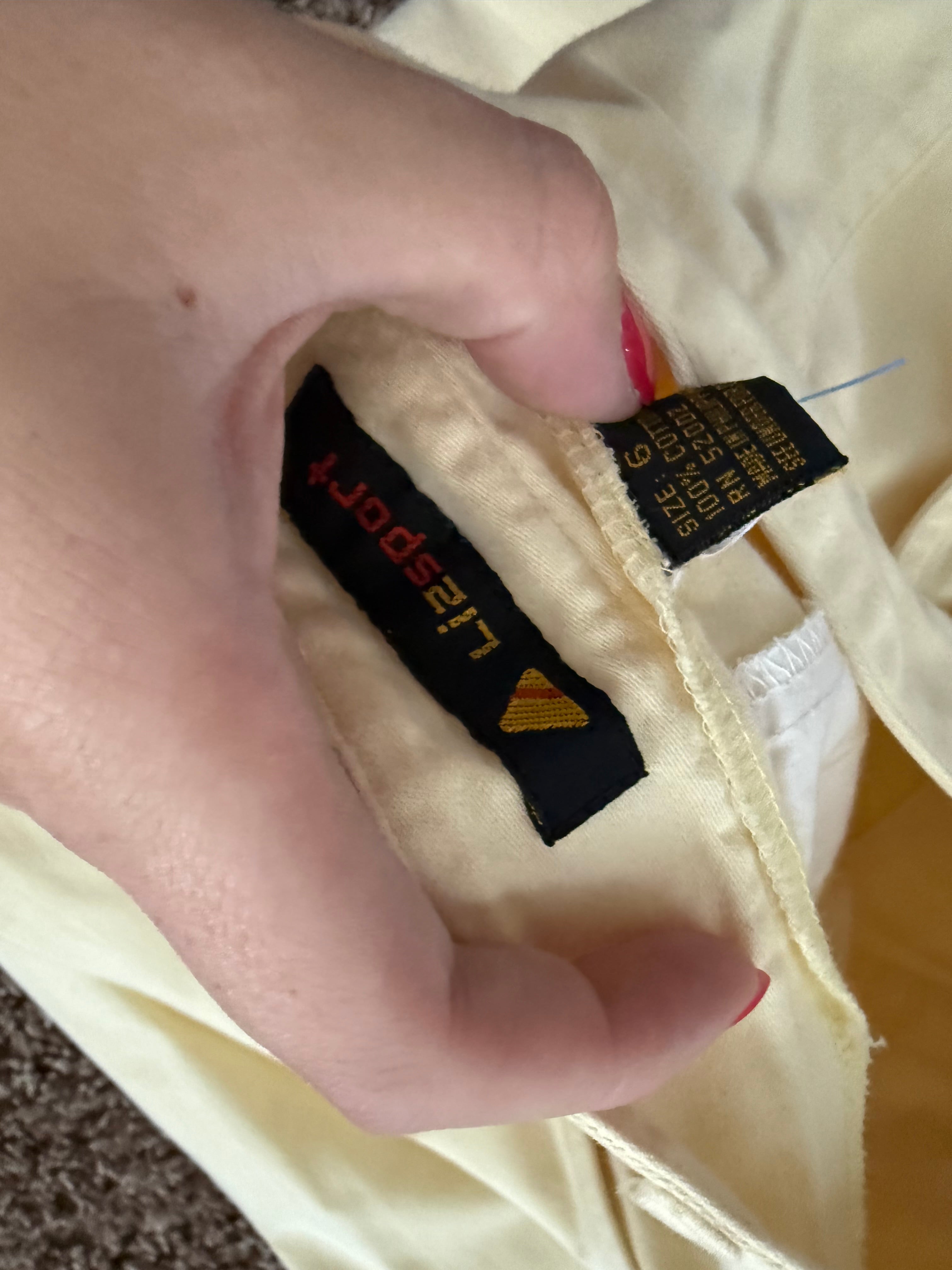 Vintage Yellow Trousers