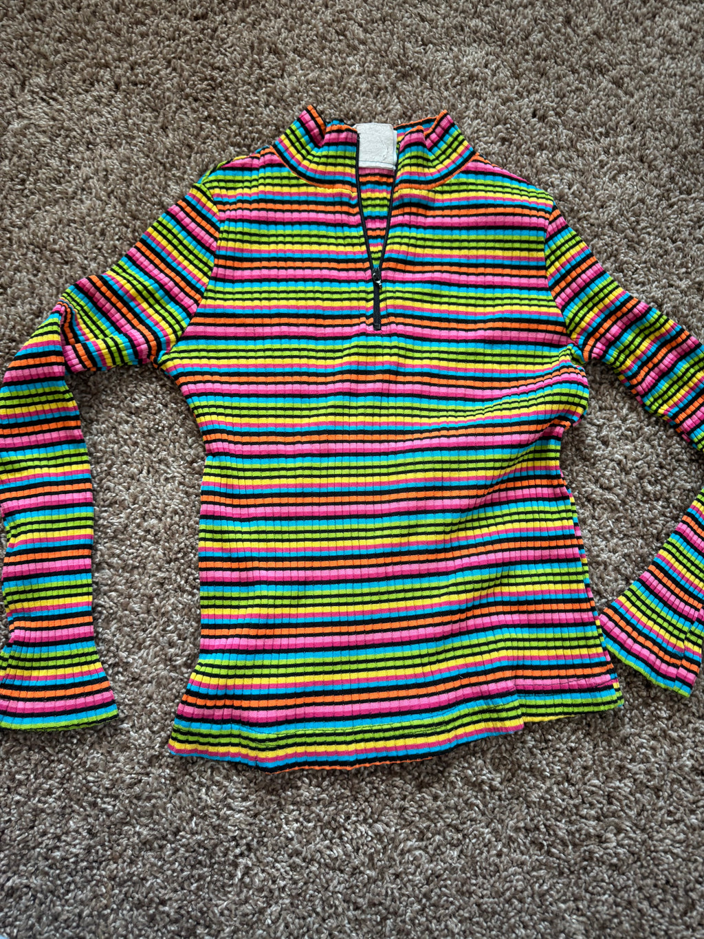 Retro Neon 1/4 Zip