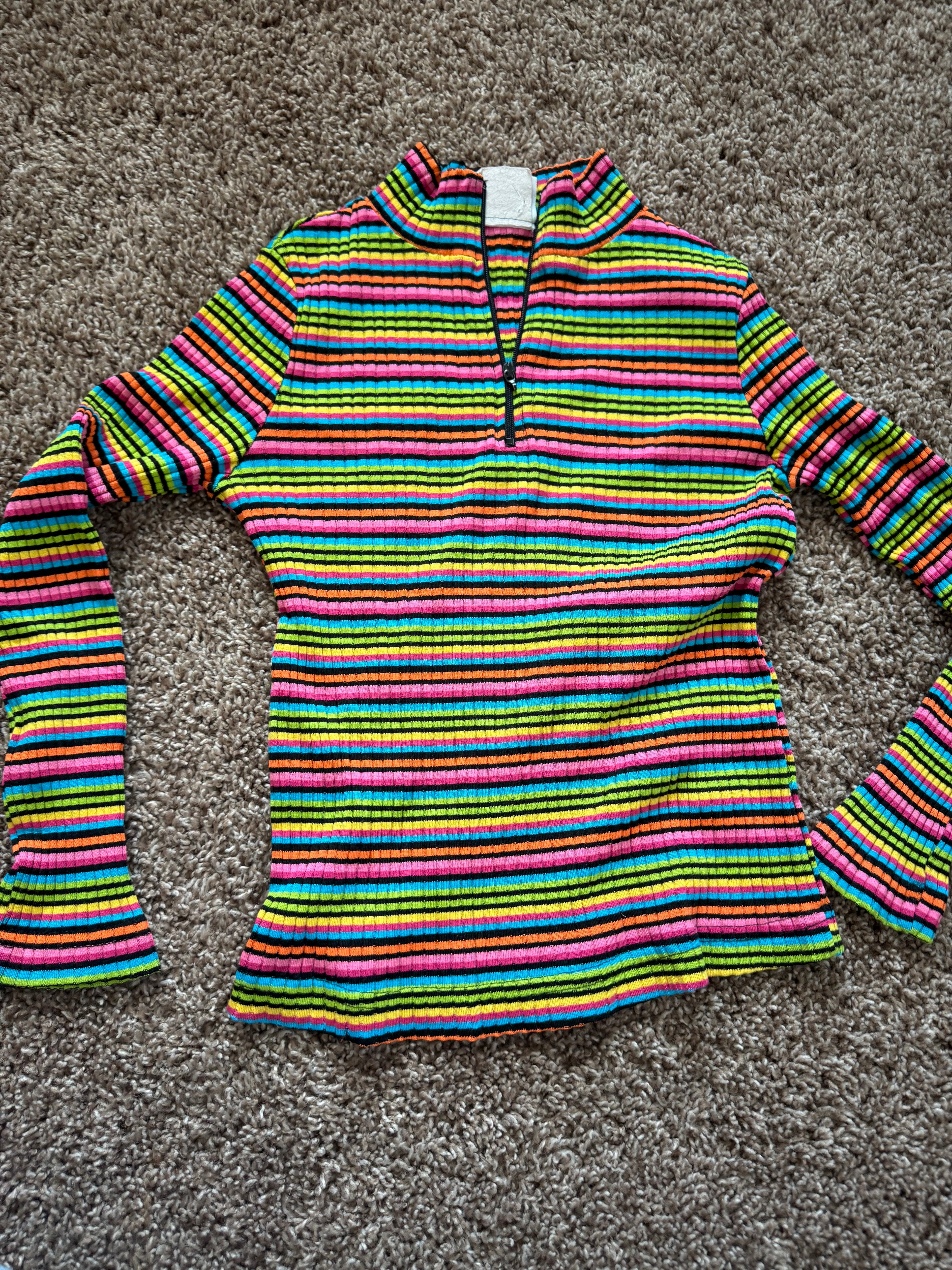Retro Neon 1/4 Zip