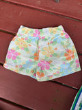 Y2K Circo Floral Summer Shorts