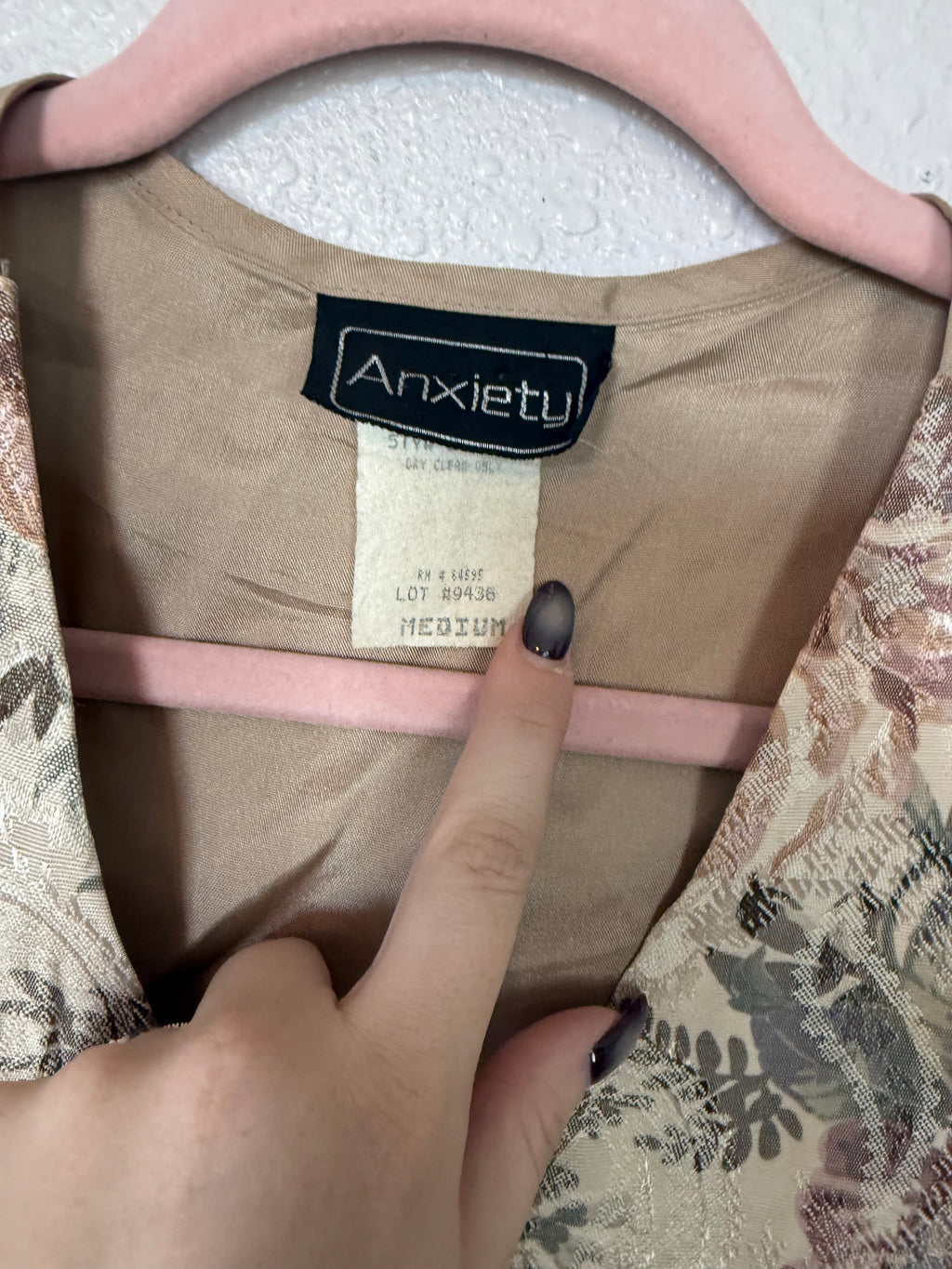 Vintage Floral Vest