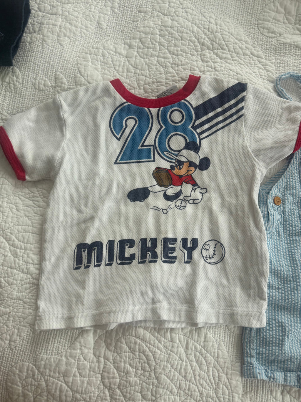 Vintage Mickey Baseball Tee