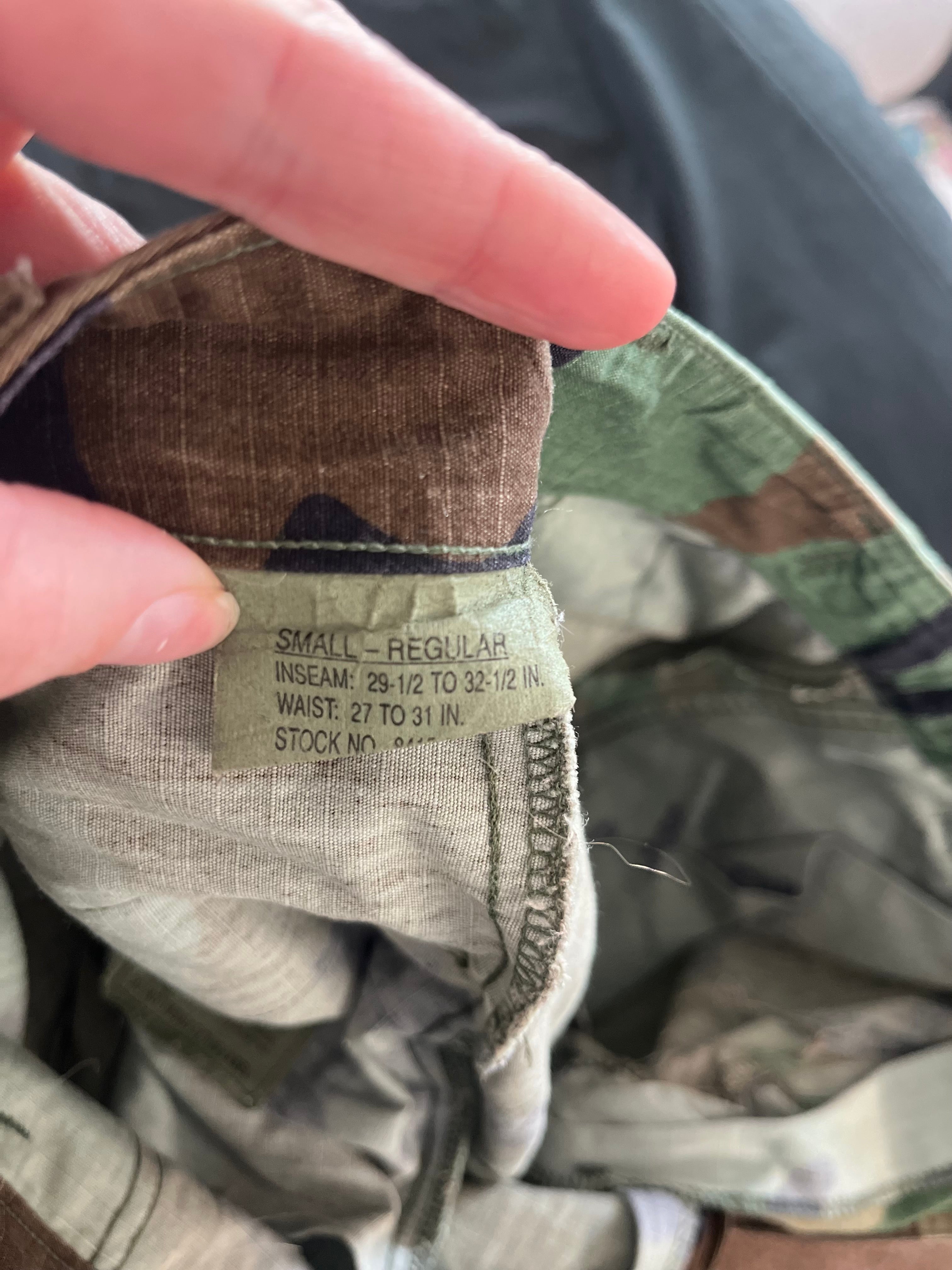 Vintage Camo Cargo Pants