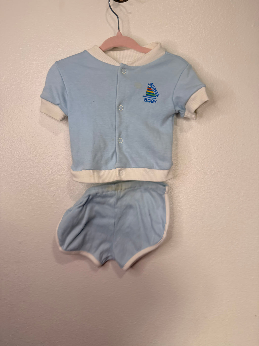 Vintage Surfer Baby Set