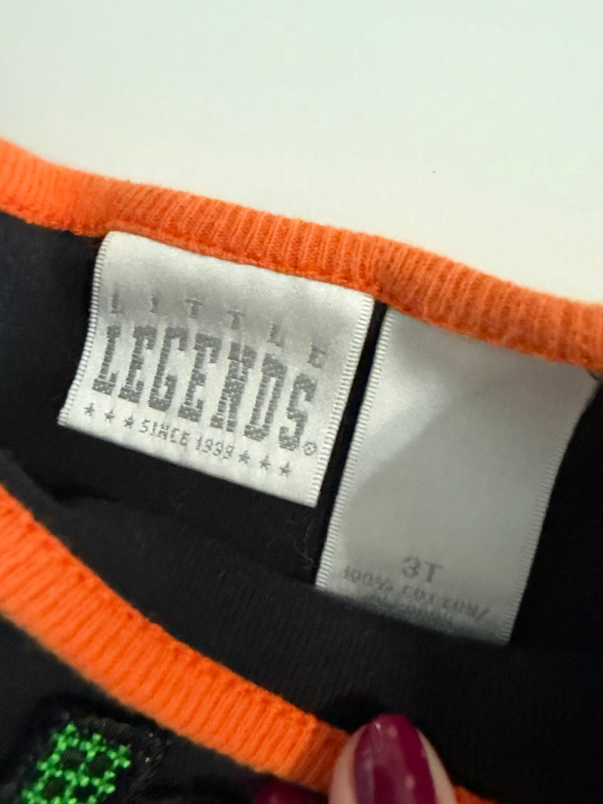 Y2K Sequin Pumpkin and Embroidered Long Sleeve