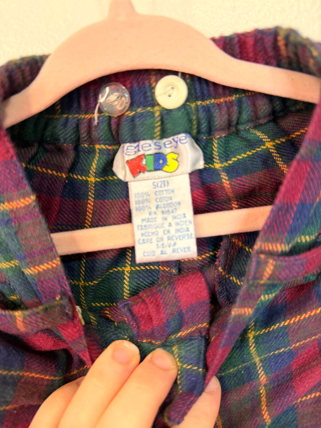 Vintage Gemstone Plaid Pants