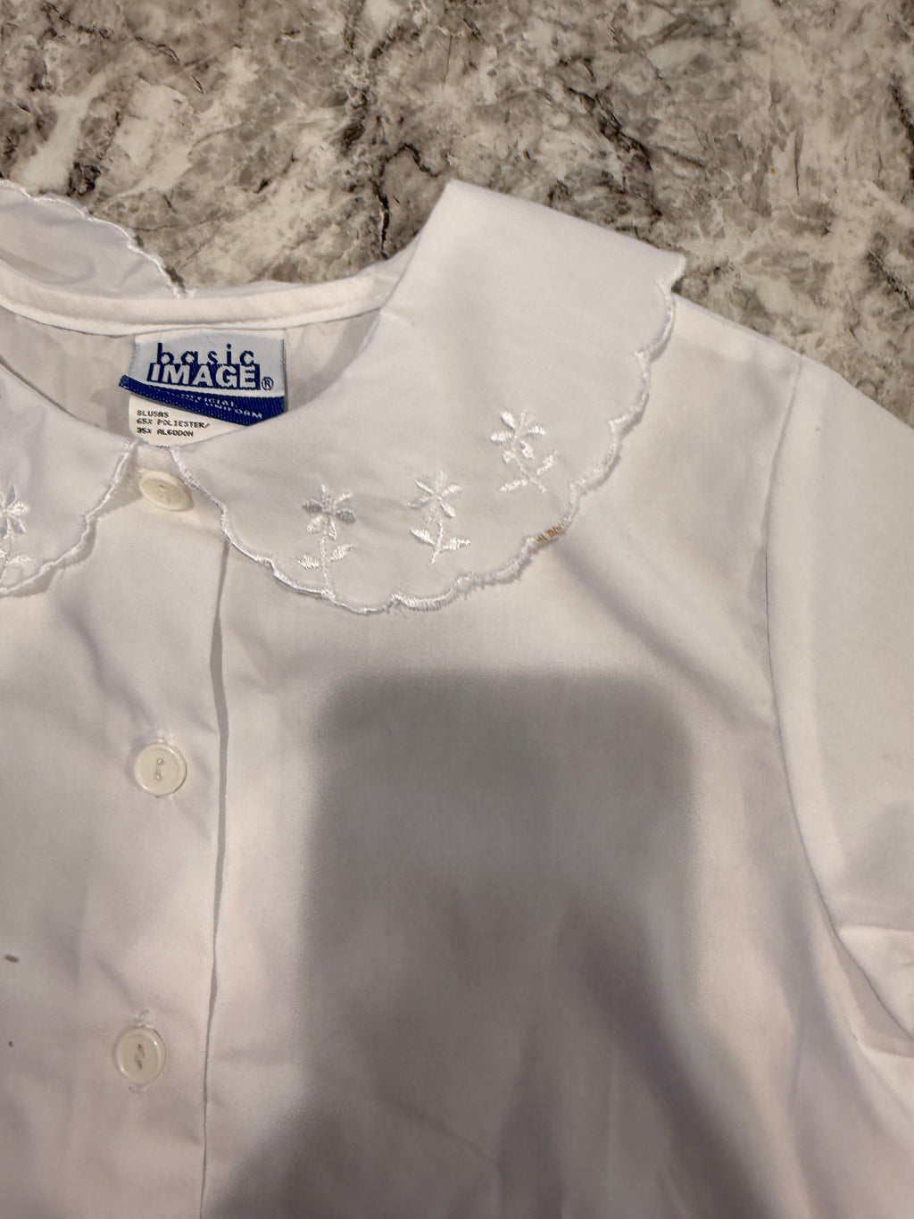 Vintage White Blouse