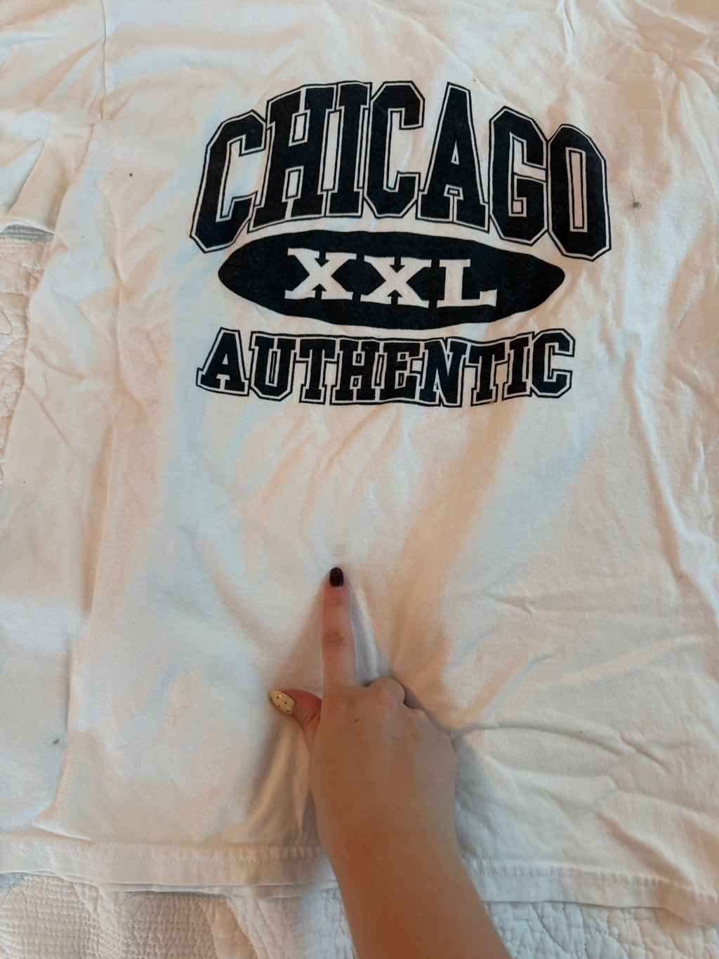 Vintage Chicago Authentic Tee