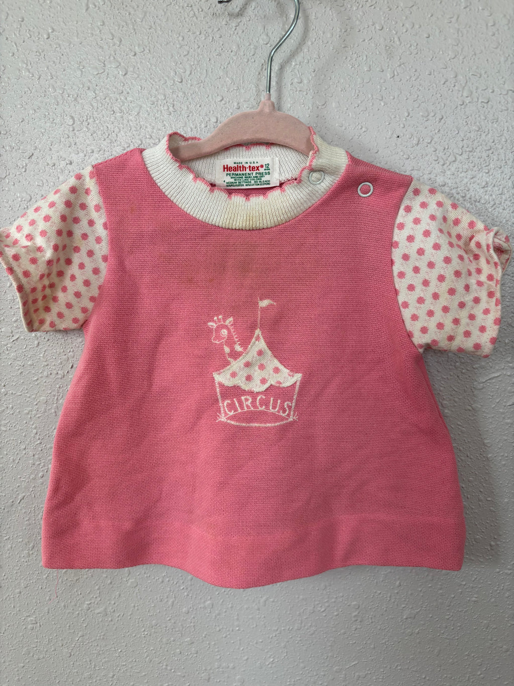 Vintage Pink Circus Blouse