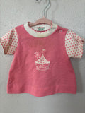 Vintage Pink Circus Blouse