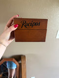 Classic Wooden Recipe Box
