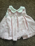 Y2K Pink Rose Detailed Dress