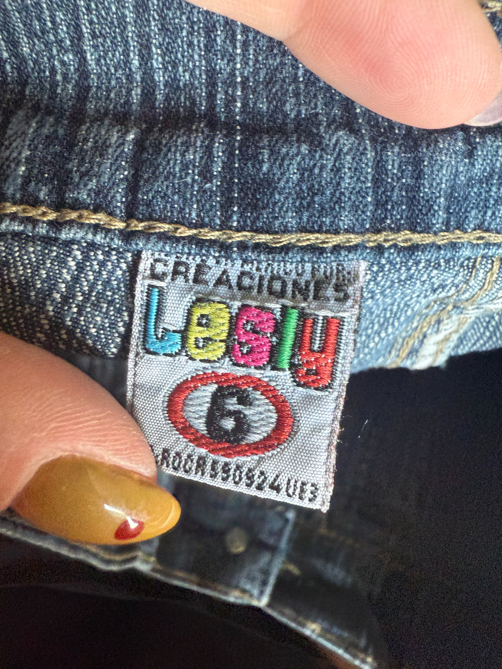 Vintage Lesly Denim Capris
