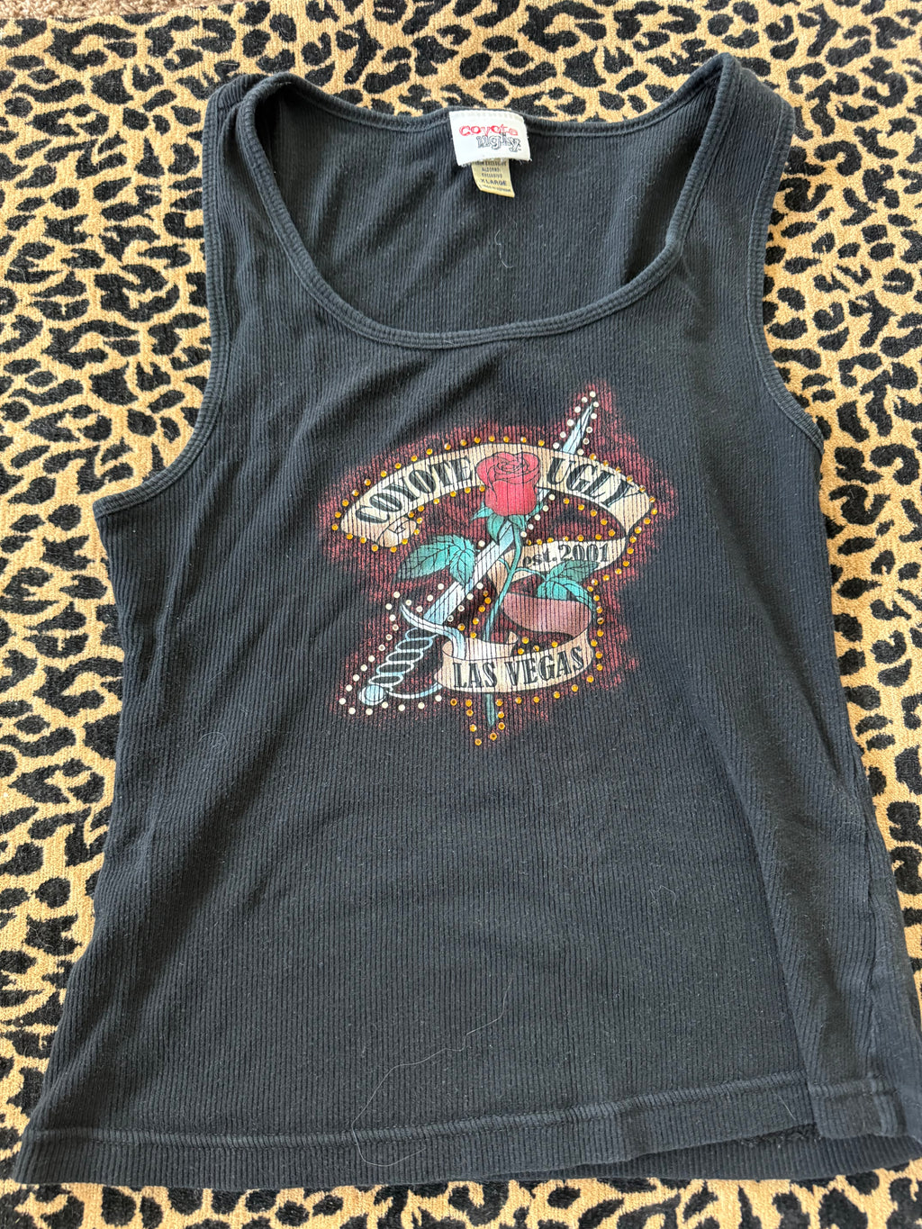 Vintage Coyote Ugly Ribbed Tank