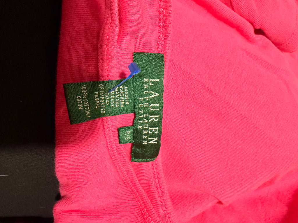 Y2K Bedazzled RL Pink Top