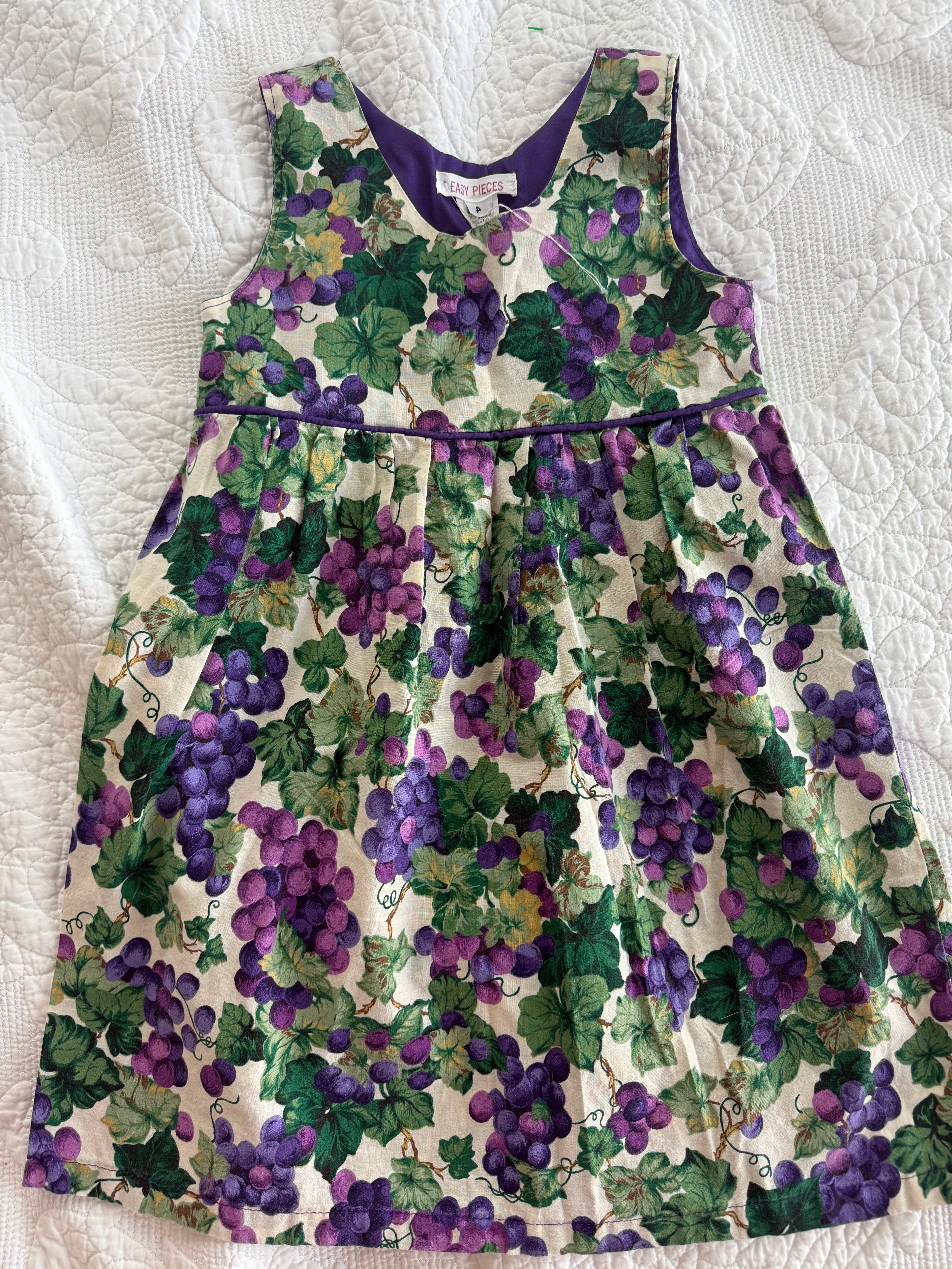 Vintage Grape Dress