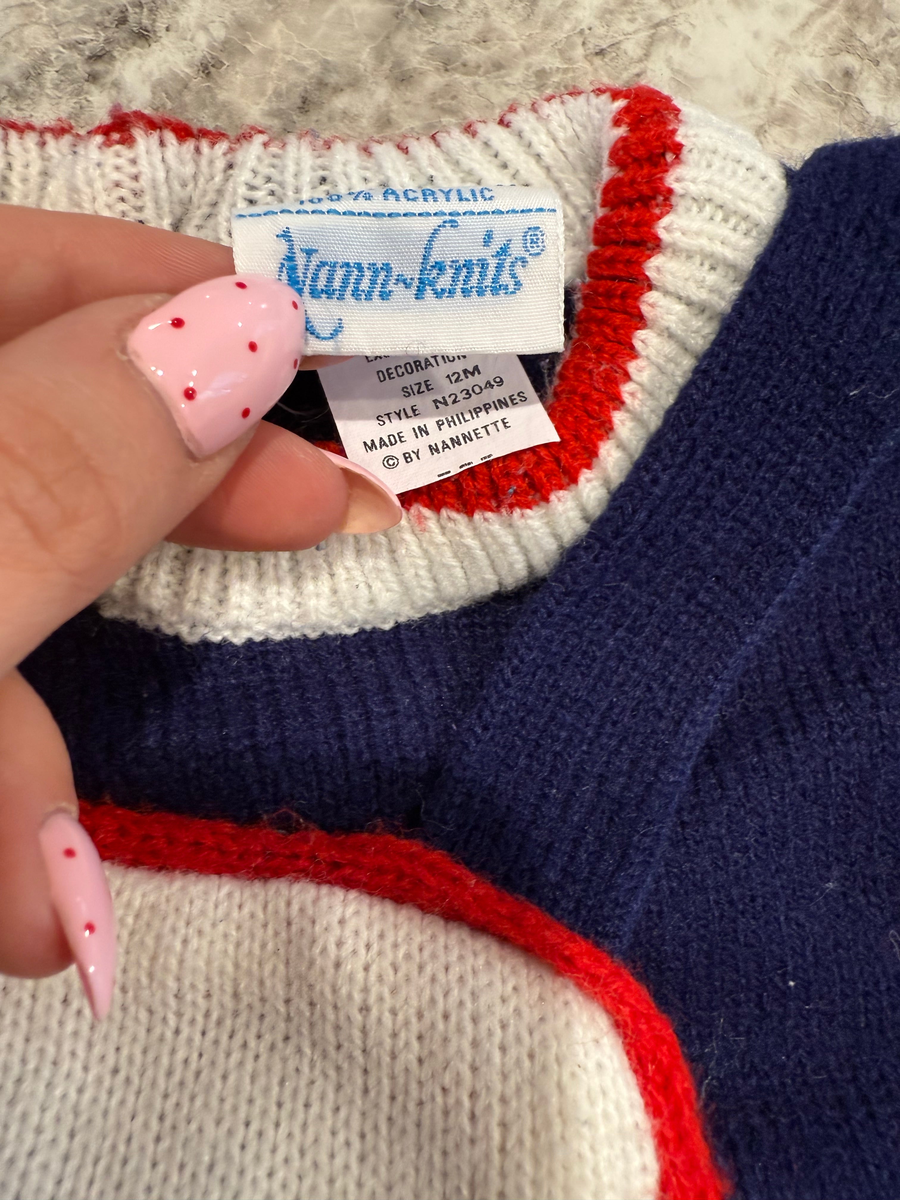 Vintage Train Knit Set