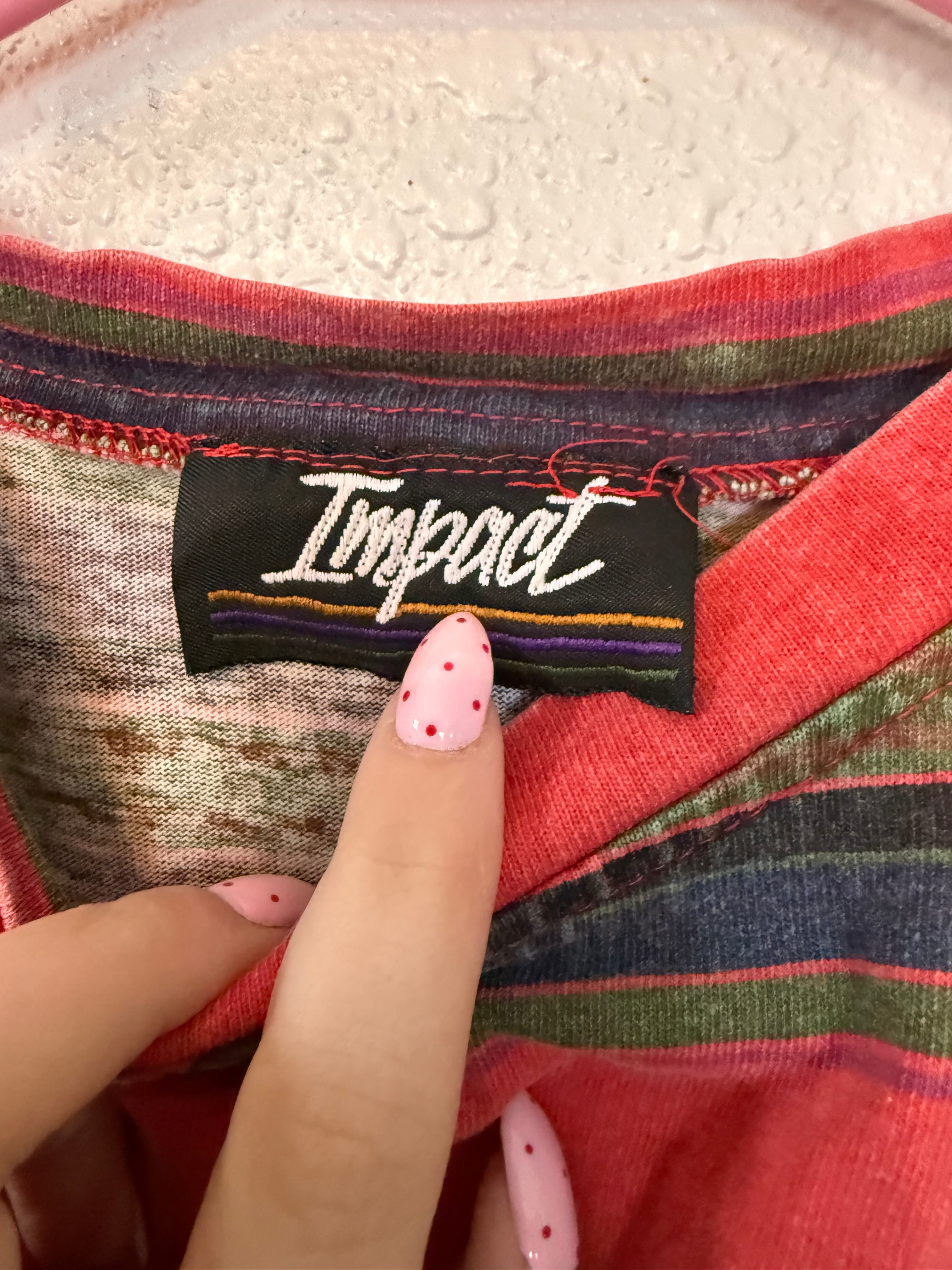 1980’s Retro Striped Tee