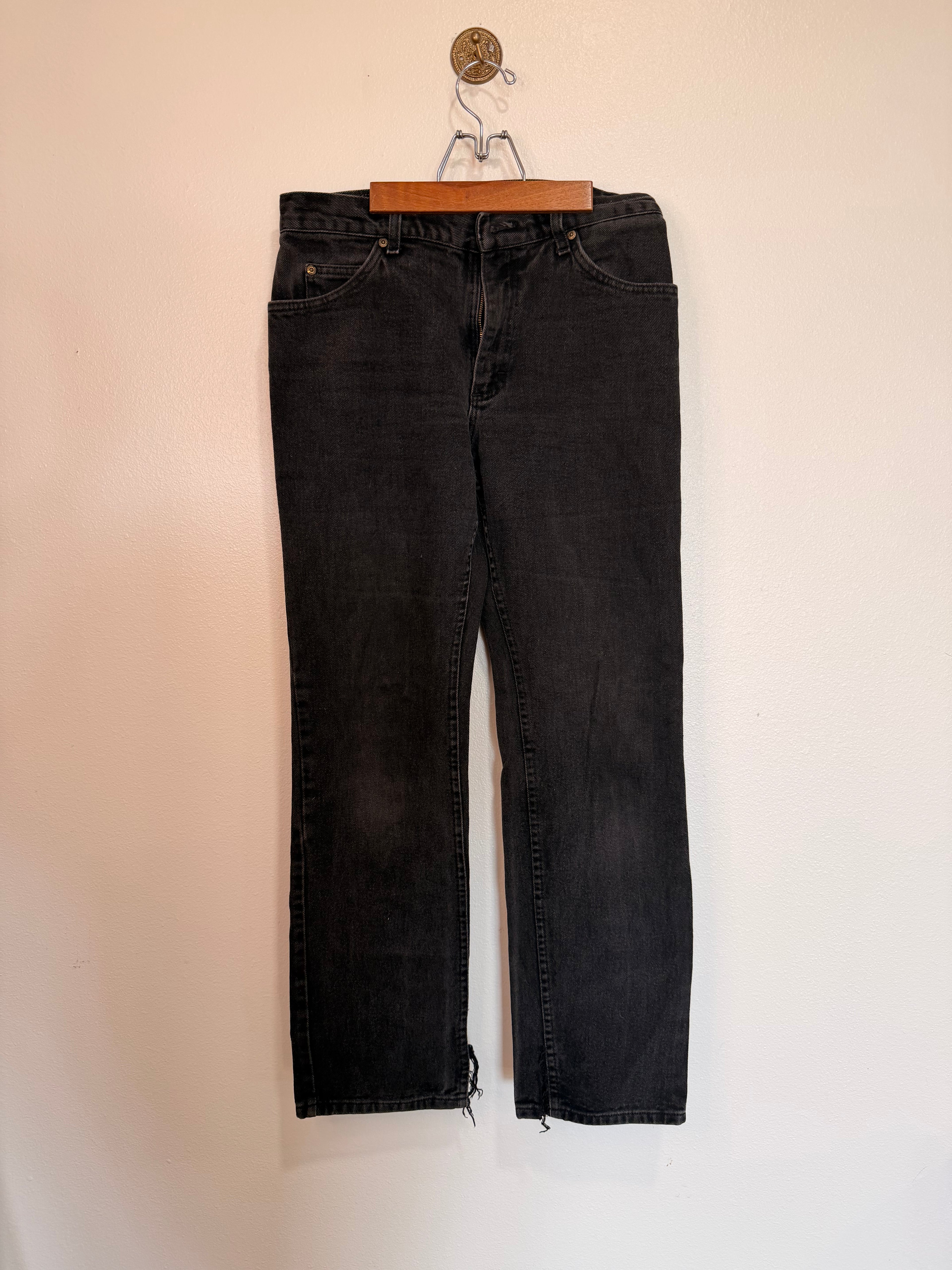 Vintage Black Denim Riders