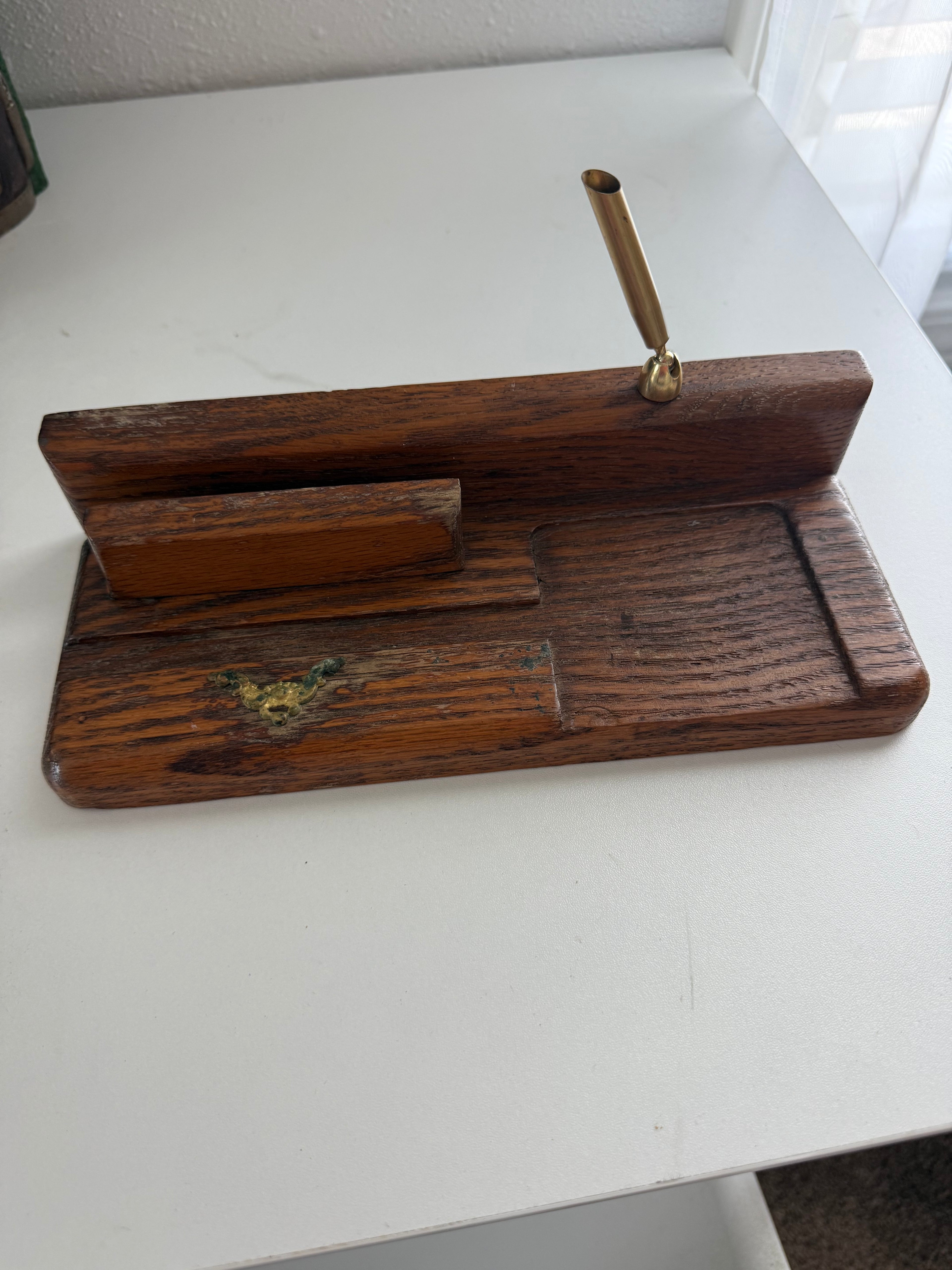 Antique Desk Topper Organizer