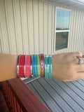 Stack of Vintage Bangles