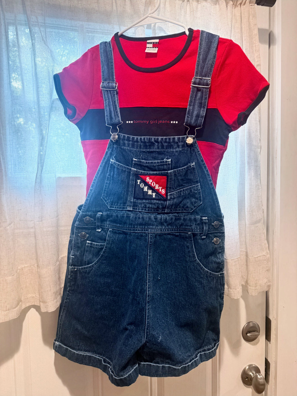 Vintage 90’s Tommy Hilfiger Shortall Set
