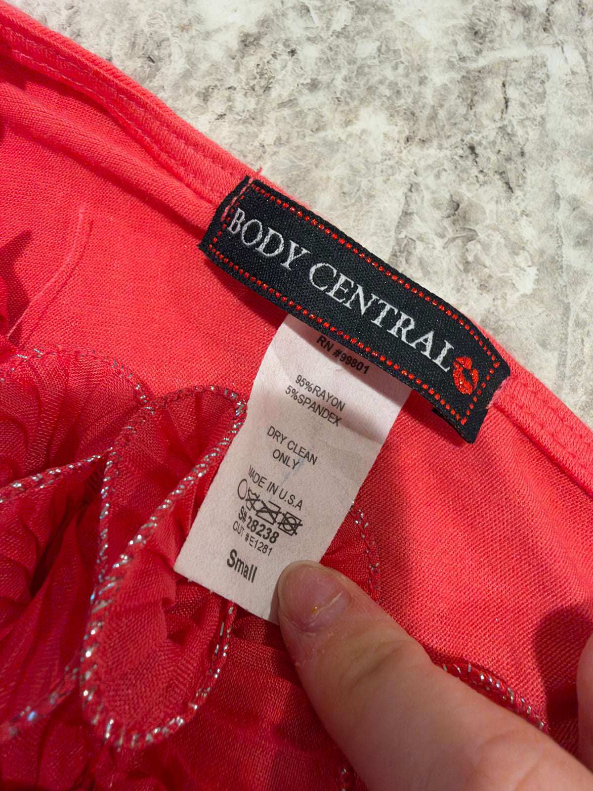 Y2K Body Central One Shoulder Blouse