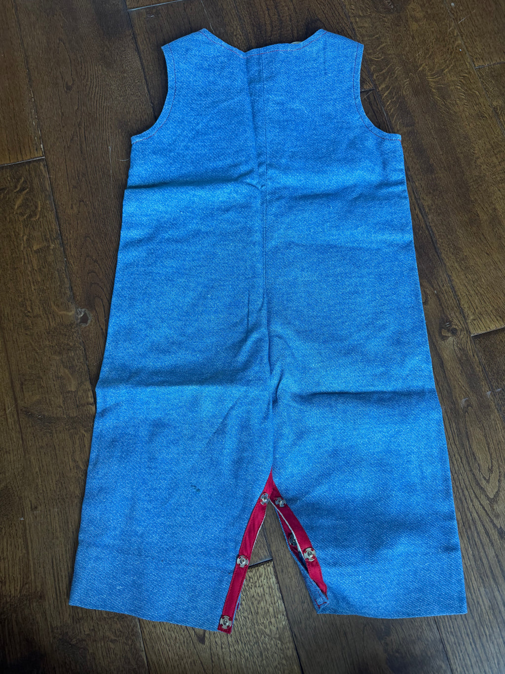 Vintage Handmade Denim inspired Overall Jumper