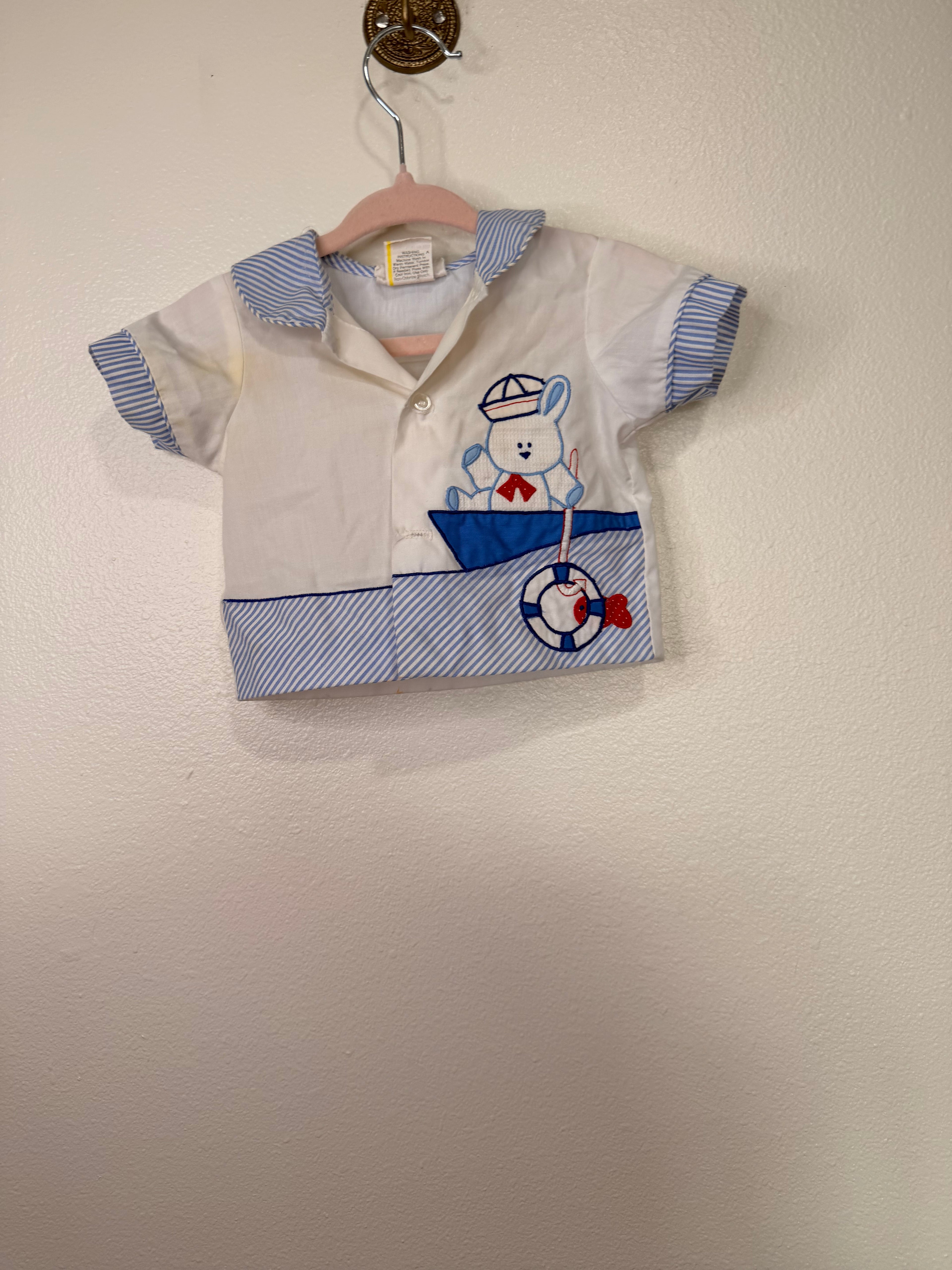Vintage Fisherman 2pc Set