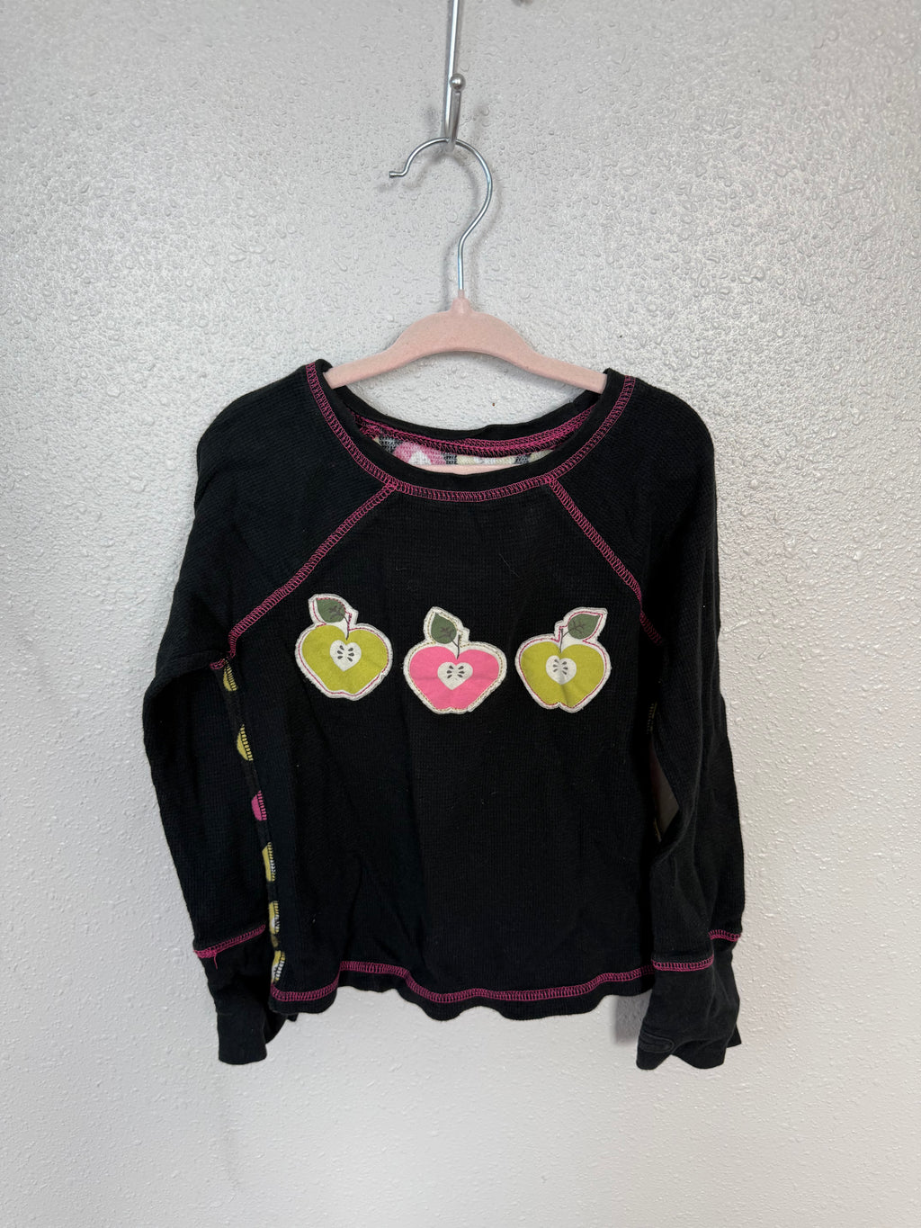 Y2K Apple Long Sleeve Top