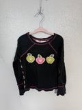 Y2K Apple Long Sleeve Top