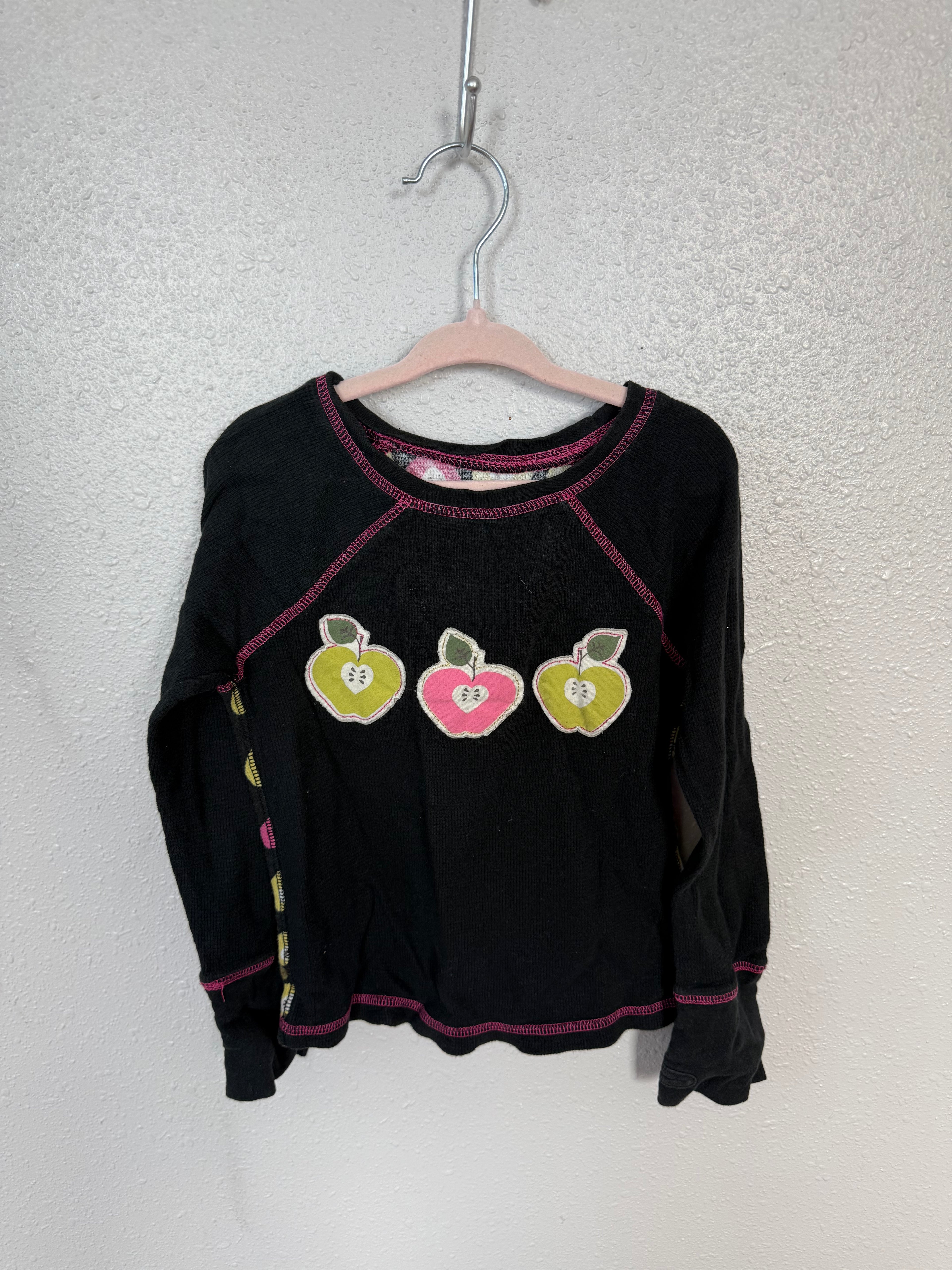 Y2K Apple Long Sleeve Top