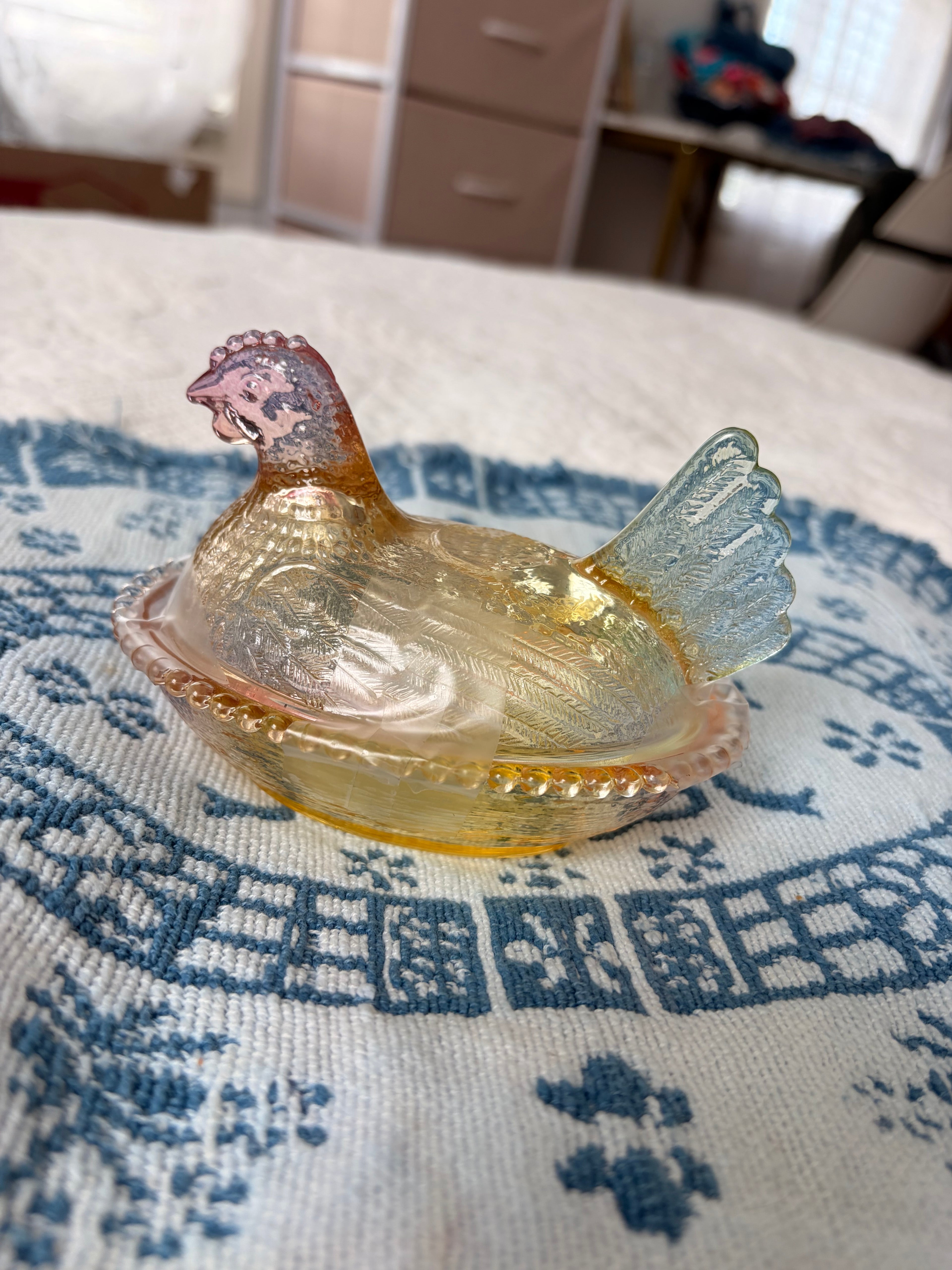 Vintage inspired Indiana Glass HON
