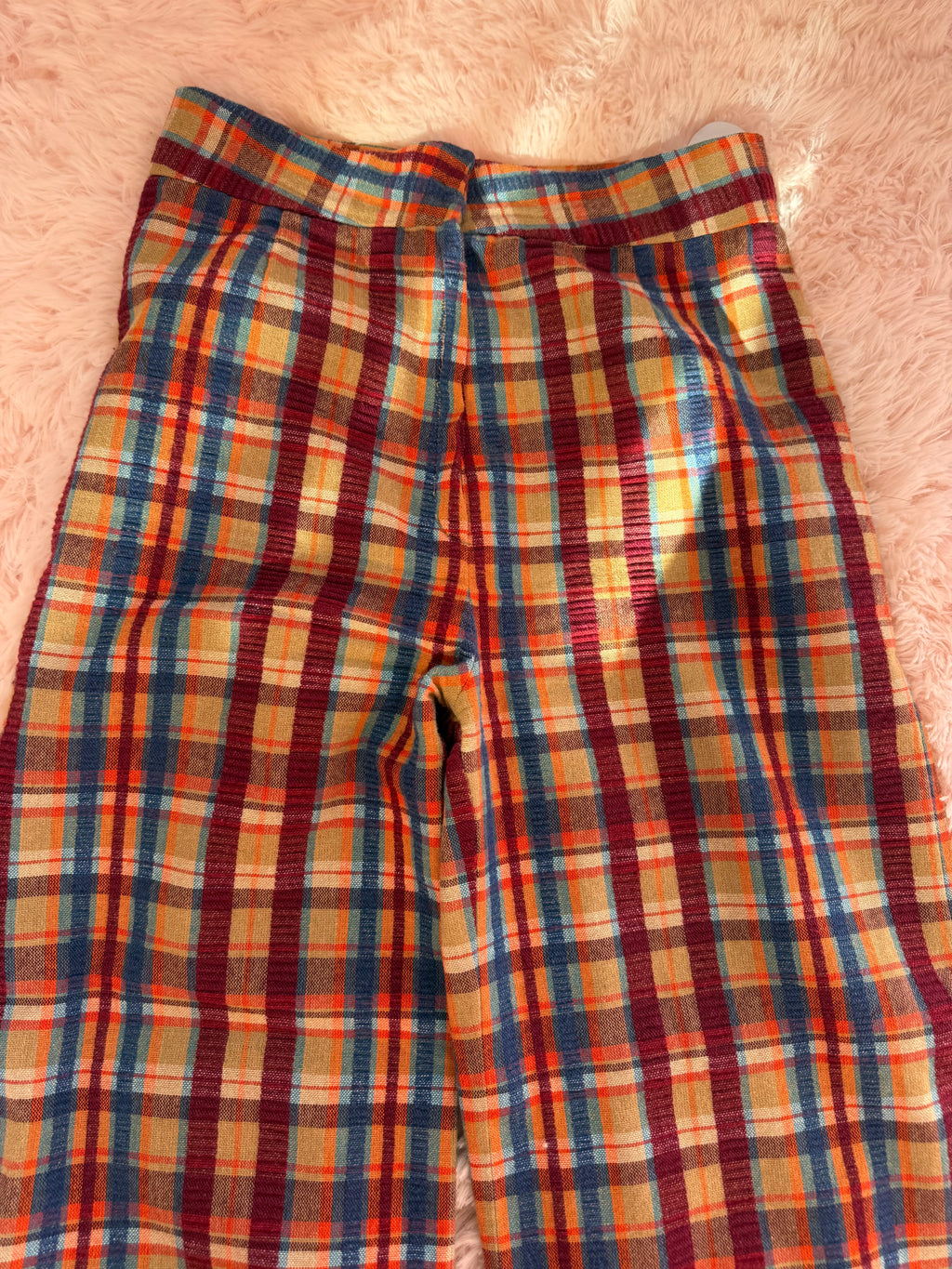 1970’s Plaid 2-piece Outfit