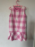 Y2K Pink Plaid Dress